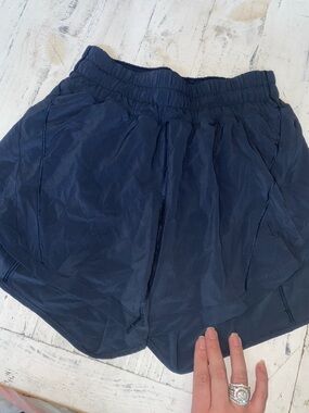 Lululemon Navy Athletic Shorts - Breathable Running Short
